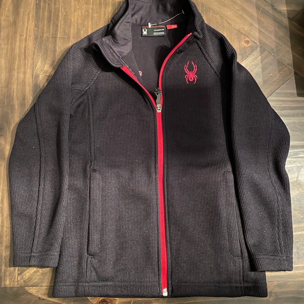 Spyder Zip Up Sweater Boys 7/8